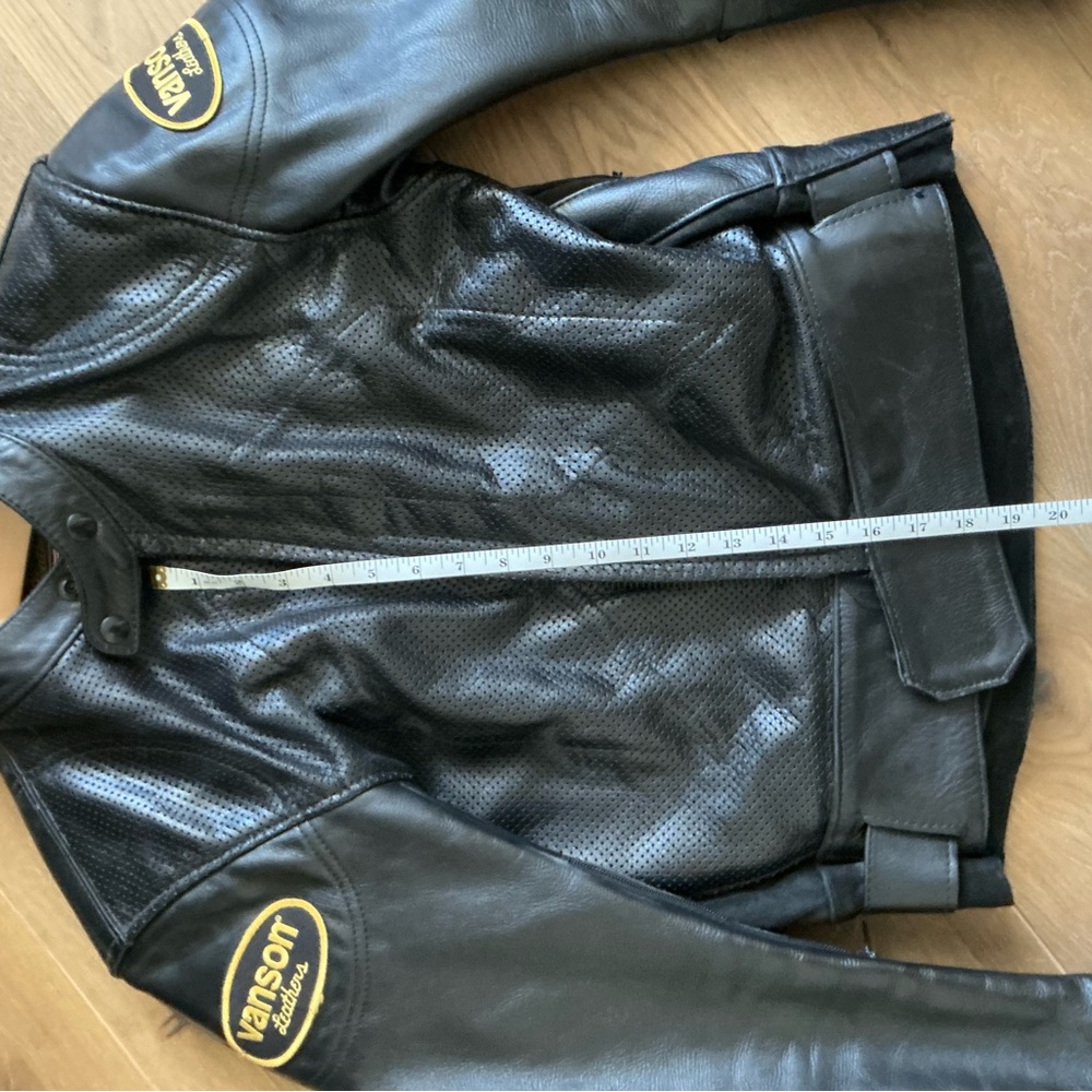 Vanson perforated sport bike jacket - Picture 2 of 6